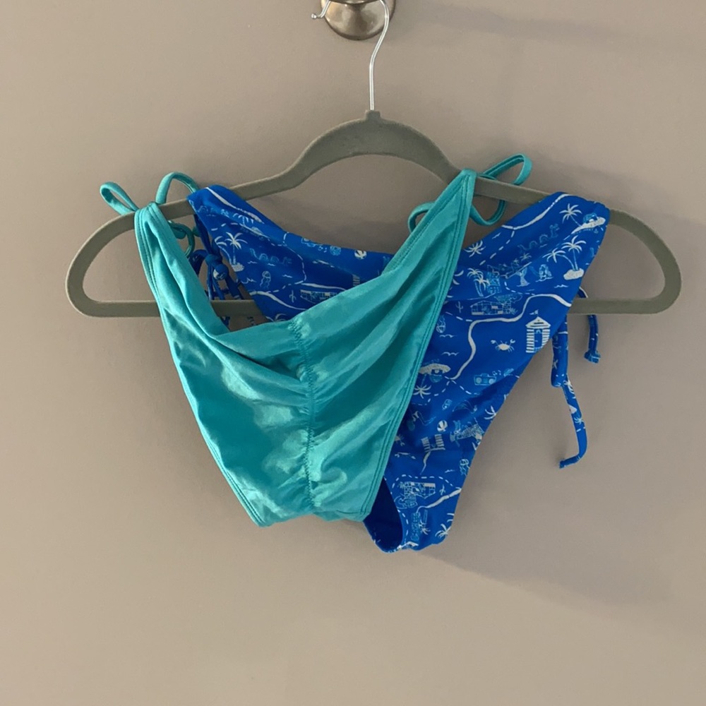 Cheeky bottoms BUNDLE! 2 blue pairs!